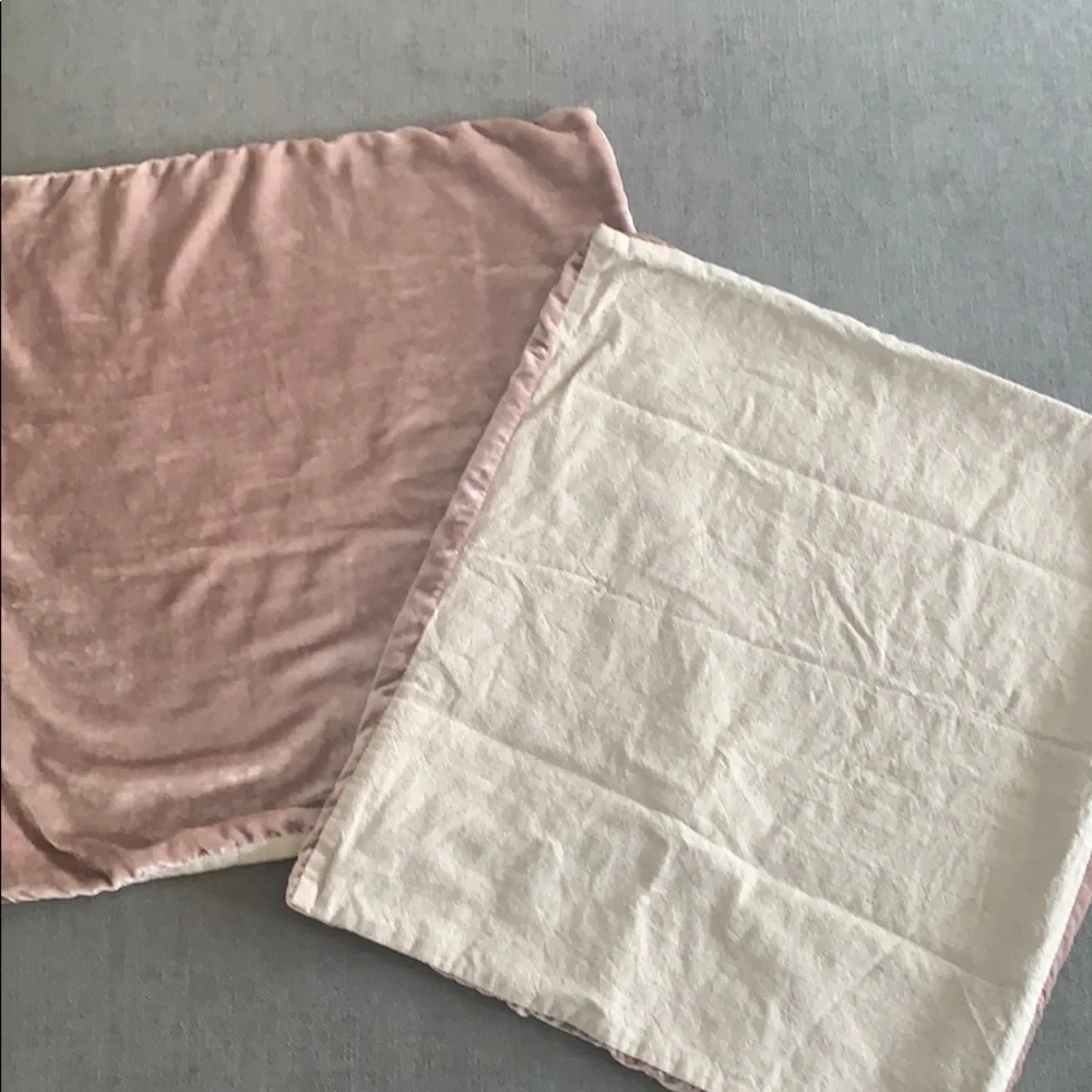 West Elm Lush Velvet Pillow Covers